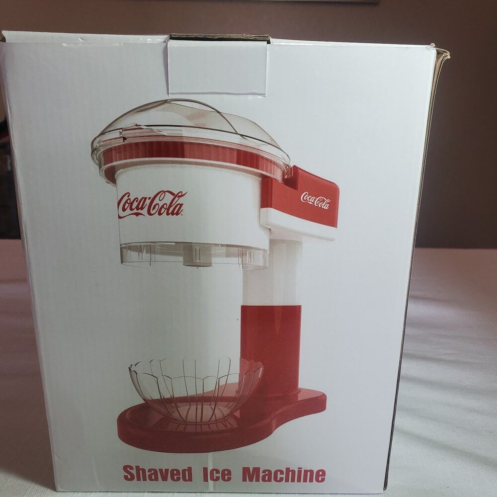 Coca-Cola Branded Shaved Ice Machine